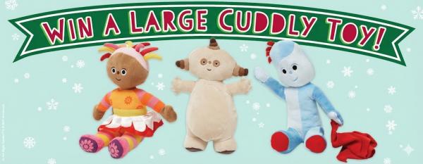3 large cuddly toys win